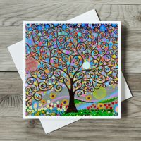 Tree of Life & Bubbles card