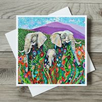 Elephants card
