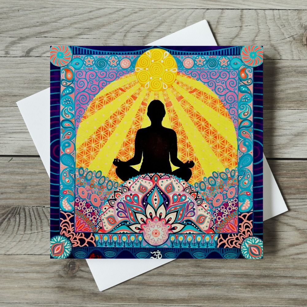 Meditation card