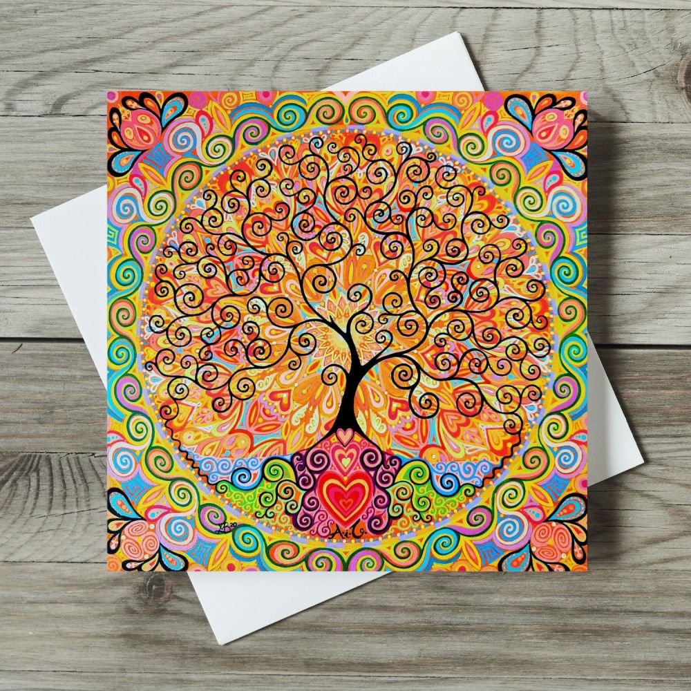 Love Tree of Life card