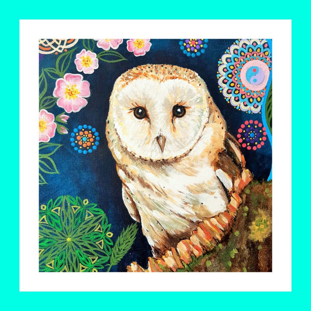 Barn Owl print