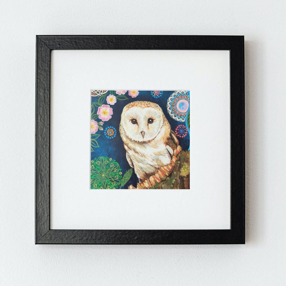 Barn Owl print