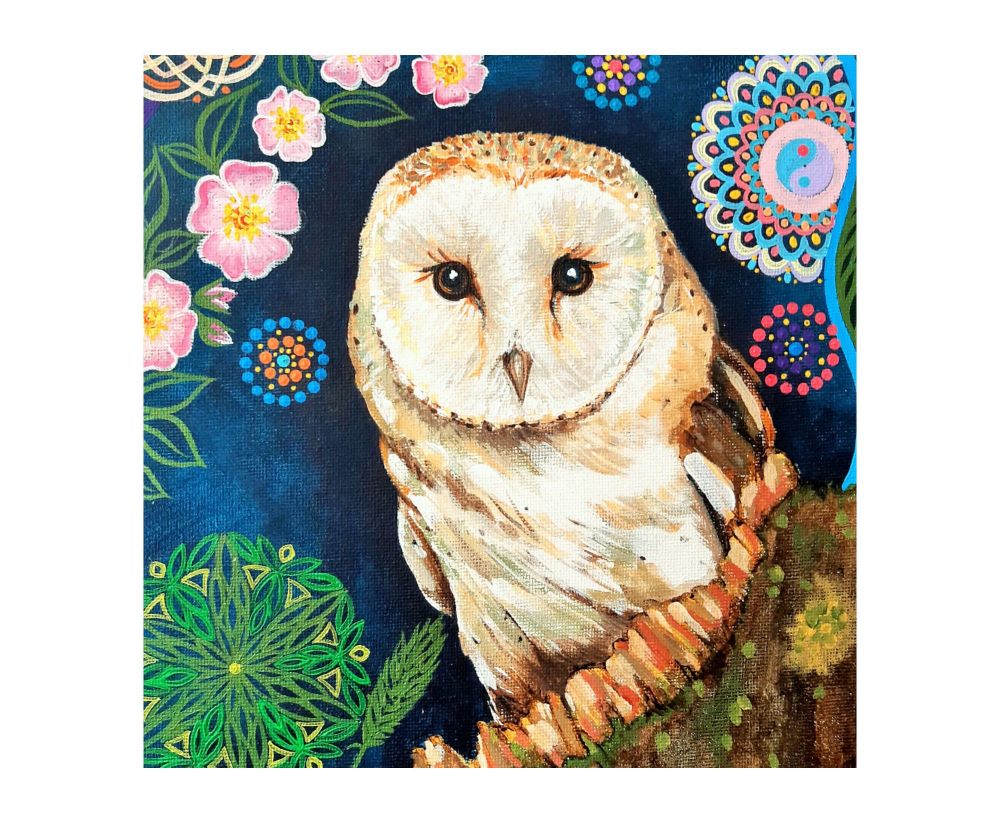 Barn Owl sticker