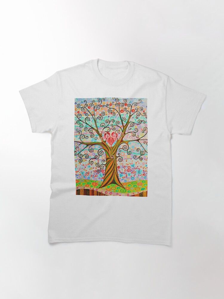 Tree of Life & Love Heart t-shirt