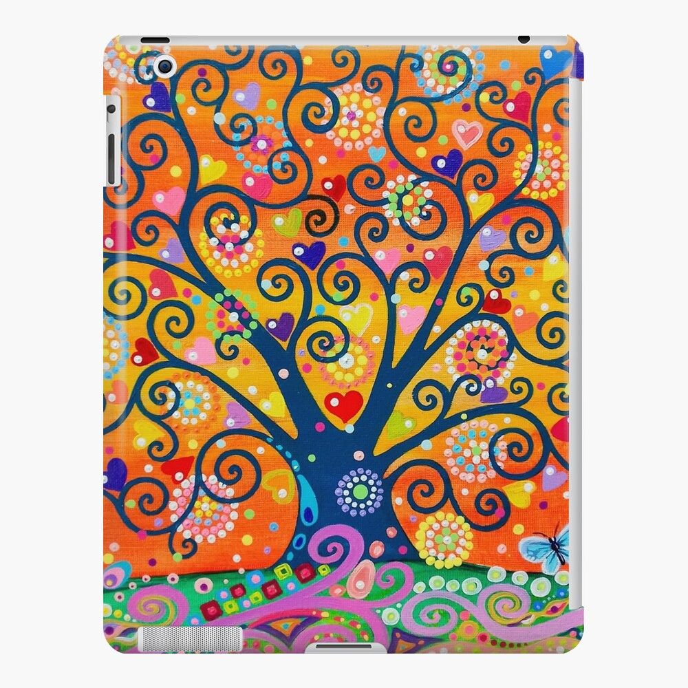 Tree of Life, Hearts & Orange Sky gift ideas