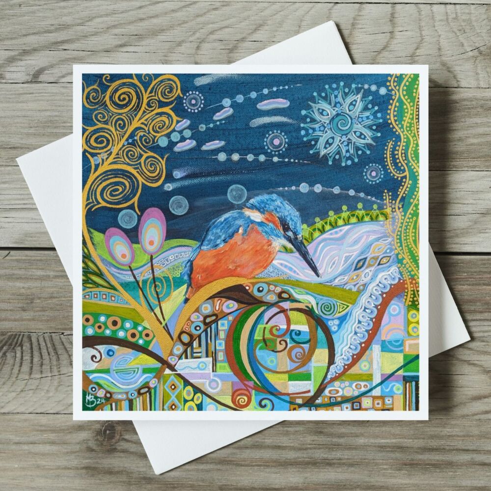 Kingfisher card