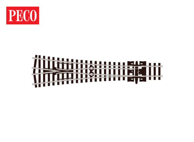 N Gauge Medium radius Y Turnout