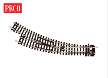 N Gauge Right hand curved turnout ST-44