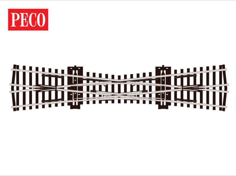 OO Crossing Single Slip SL80 Code 100 Insulfrog