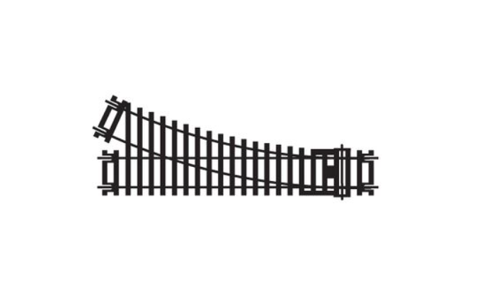 OO 2nd Radius Right hand curve R8073