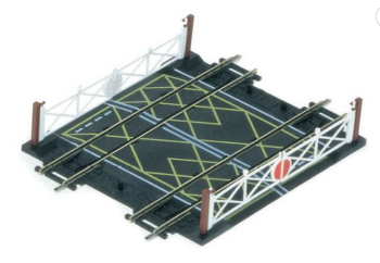 R636 OO Level Crossing, Double track