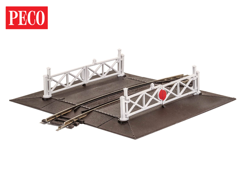 OO Curved Level Crossing, 2st Radius ST261