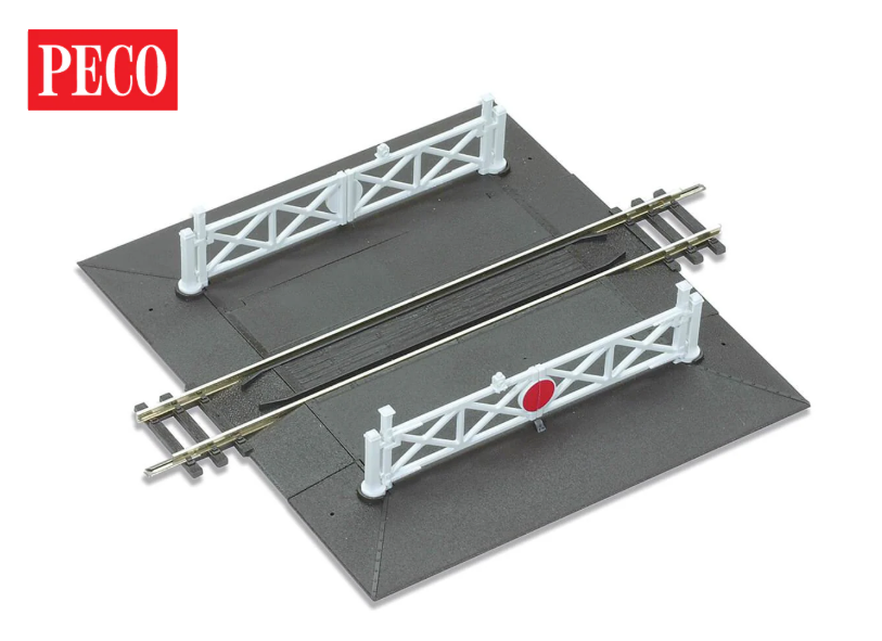 OO Straight Level Crossing ST268