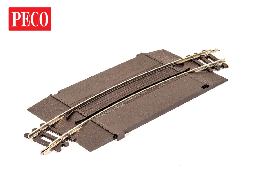 OO Curved Level Crossing, 2nd Radius, Add On unit ST269
