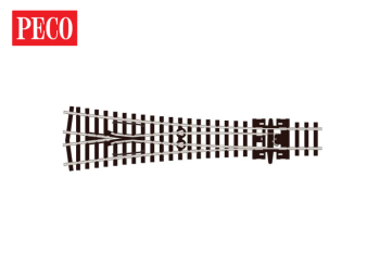 N Gauge Medium radius Y Turnout SL-E397 Electrofrog