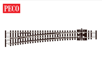 N Gauge Large Radius Left Hand Electrofrog SL-E389F Code 55