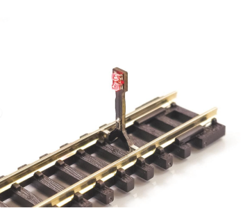 Train Tech N Gauge Red Buffer Light