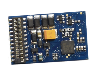 21 Pin DCC Loco-Decoder (with Brake Button function)