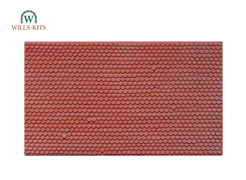 Rounded Tiles (4) Wills Kits