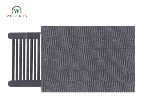 Chequer Plate (4) Wills Kits