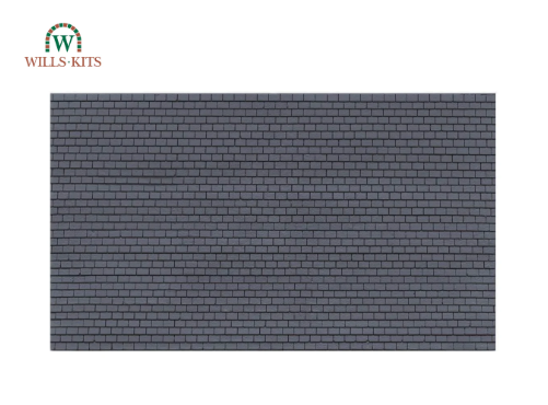 Slate (4) Wills Kits