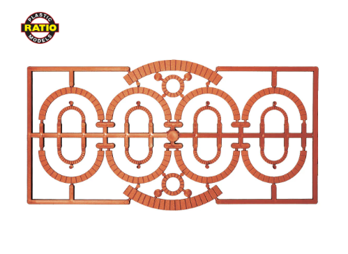 Industrial Window Arches OO Gauge