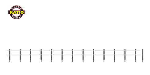 GWR Wire Lineside Fencing OO