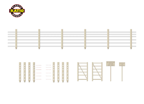 Concrete Fencing Posts, Gates, Signs etc OO