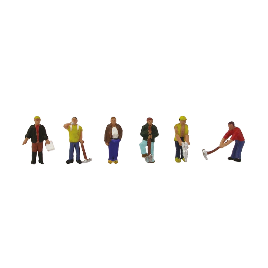 Construction Workers N Guage Graham Farish