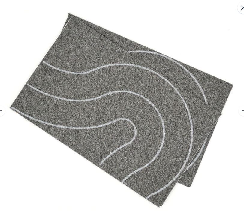 Self Adhesive Tarmac Road Universal Curves N (40mm) 2pcs