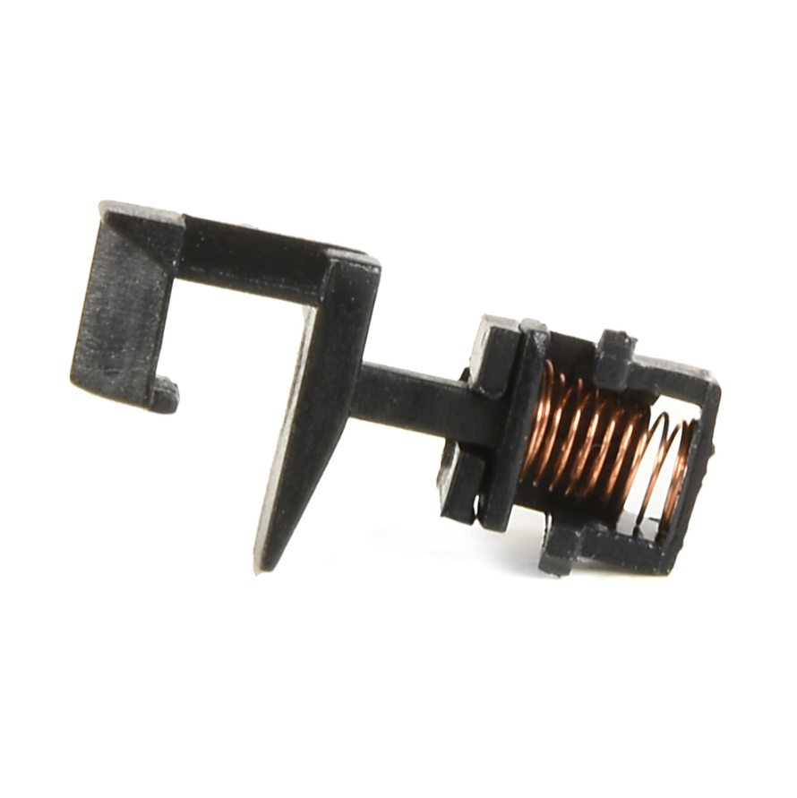 Graham Farish Clip-in Coupling Pockets (Short Clips) with Couplings & Springs (x10)
