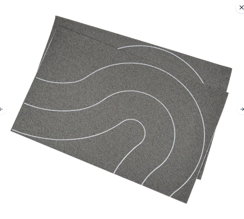 Gaugemaster Self Adhesive Tarmac Road Universal Curves OO (80mm) 2pcs