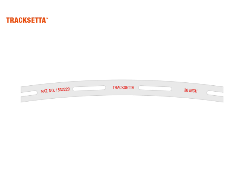 Template 30" Radius OO