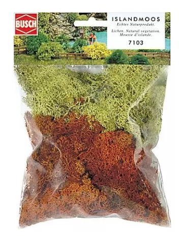 Busch 7103 Lichen Yellow & Brown