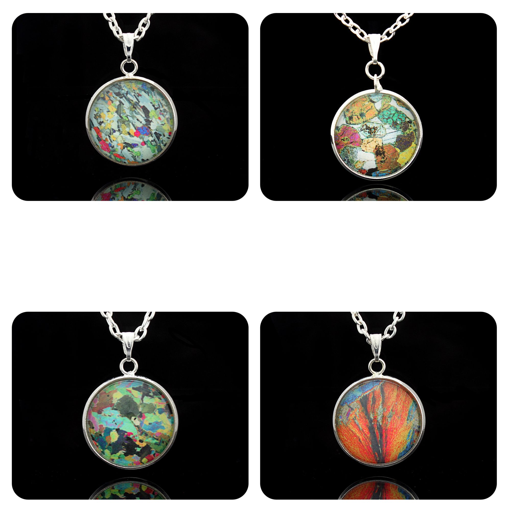Geology pendants