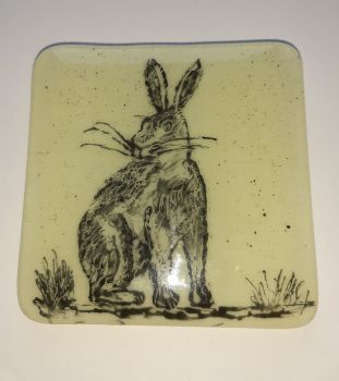 Hand Painted Hare No 1 