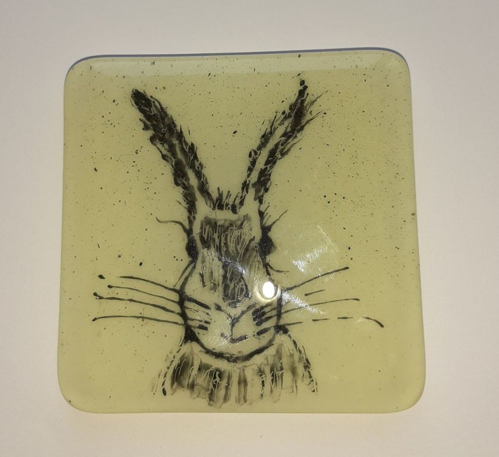 Hand Painted Hare No 2