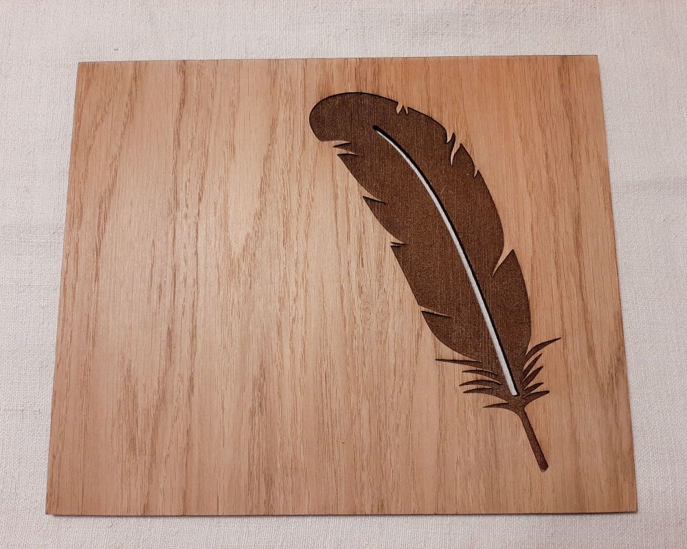 Feather Tablemats - Set of 4, 
