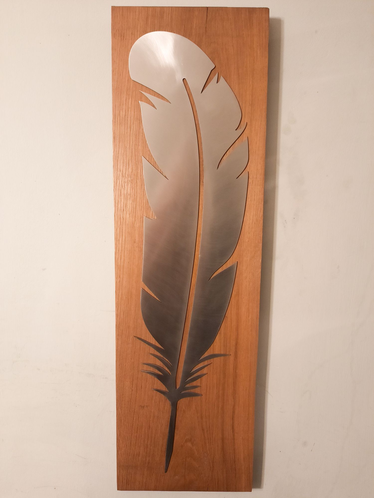 Large Feather Art