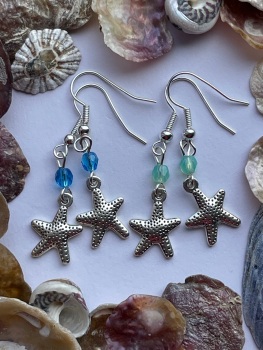 By the Sea! Star fish Earrings