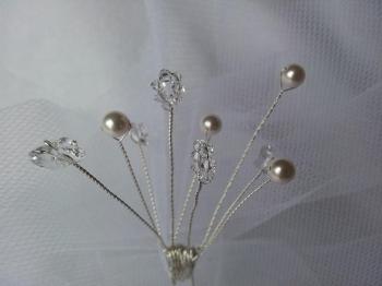 1e, Butterfly Crystal Hairpin