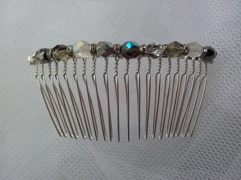 1d1, Grey Glass Crystal Comb 
