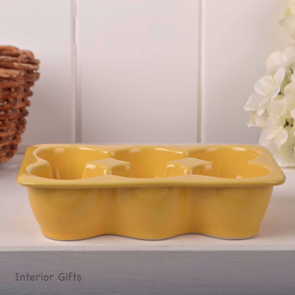 Egg Crate in Porcelain & Stoneware