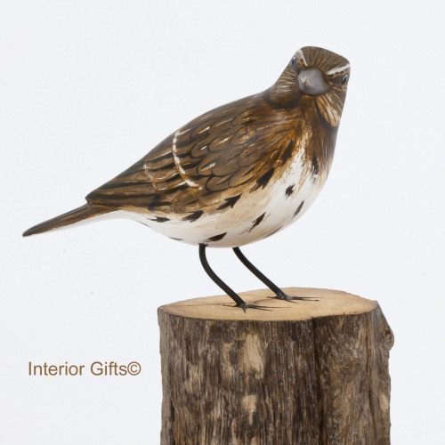 Archipelago Song Thrush Wood Carving