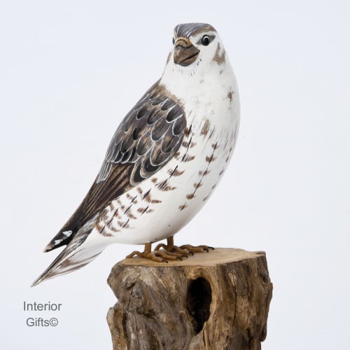 Archipelago Merlin Falcon Wood Carving