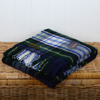 Tartan Check Cotton Rich Picnic Blanket/Throw 130 x 170 cm 