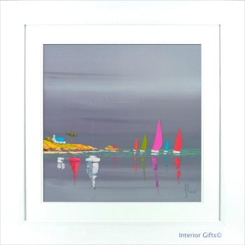 'Sea of Sails I' by Frederic Flanet - 75 x75cm