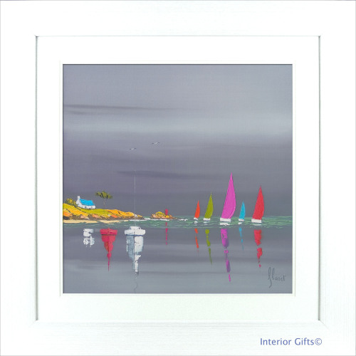 'Sea of Sails I' by Frederic Flanet - 86x86cm