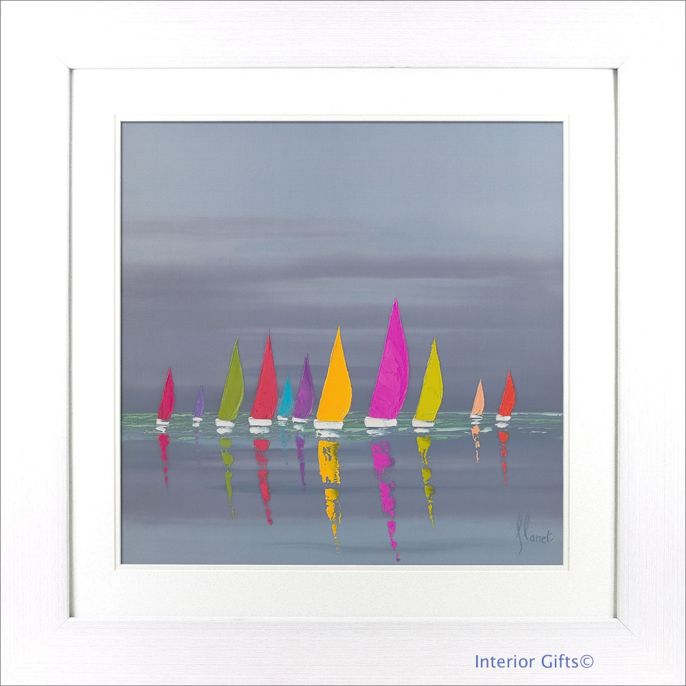 'Sea of Sails II' by Frederic Flanet - 86x86cm
