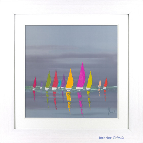'Sea of Sails II' by Frederic Flanet - 86x86cm